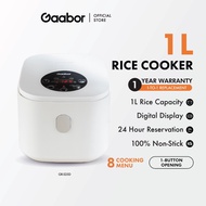 Gaabor Smart Micro Processor Rice Cooker Non-Stick (1.0L) GR-S25D