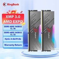 Siri Kingbank Ddr5 Rgb Ram Memori Ddr5 Ram Pc 16gb 32gb 16gbx2 6000mhz 6400 Mhz Ram Untuk Desktop Hi