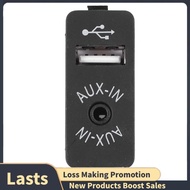 Car USB AUX In Plug Auxiliary Input Socket Adapter for     E81 E87 E90 F10 F12 E70 X4 X5 X6