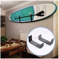 1Pair Hot Surfboard SUP Mount RackKayak Boat Wall Rack Black