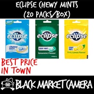 [BMC] Eclipse Chewy Mints (Bulk Quantity, Box of 20) | Avail in Peppermint, Spearmint and Lemon [SWEETS] [CANDY]