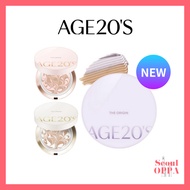 [Age 20's] The Origin Essence Pact 12.5g Age 20 Cushion Foundation Shades Compact Makeup Base Primer
