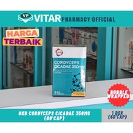 GKB CORDYCEPS CICADAE 350MG 60'CAP