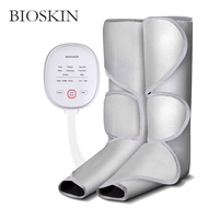 BIOSKIN  Leg Air Compression Massager Heated for Foot and Calf Thigh Circulation with Handheld Contr