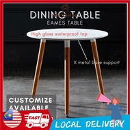 Belilah Eames dining Round Table/meja makan/coffee table/meja kopi /study table/meeting table  Cafe 