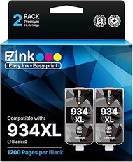 E-Z Ink (TM) Compatible Ink Cartridge Replacement for HP 934 XL to use with Officejet 6230 6830 6815