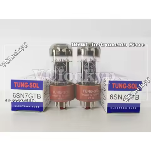 1pc New TUNG-SOL 6SN7 Vacuum Tube Import Replace 6H8C 6N8P 5692