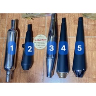 Cafe racer Win 100/110,Gn 125,Husky,Bonus,Dealim,Yb125,Gd110 Exhaust Muffler