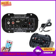 Amplifier Board Audio Bluetooth Super Bass USB Radio TF DIY Subwoofer 10 inch Power Audio Sound Syst