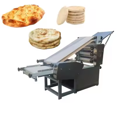 for Industrial Electric Paratha Naan Flat Bread Pita Dumpling Wrapper Flour Corn Tortilla Making Mac