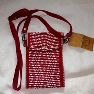 民族編織斜背包