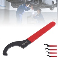 Carbon Steel Adjustable C Hook Spanner Wrench 34-36 / 38-42 / 45-52 / 55-62 for Suspension System an