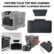 Motorcycle Top Box Backrest Pad Heavy Duty Cushion for 45L 55L 65L Top Box Comfortable Back Support 