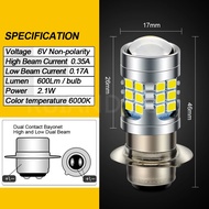 [Smgj] Đèn Pha Led Xe mô tô Bóng Đèn Xe tay ga P36D bóng đèn LED xe máy H6M P15D P26S bóng đèn phụ k