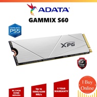 ADATA M.2 S60 NVMe PCIe Gen 4x4 M.2 2280 SSD XPG GAMMIX (512GB/1TB/2TB)