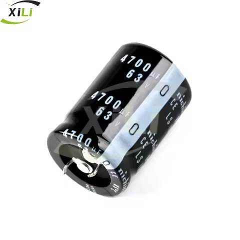 2PCS/LOT NEW 63v4700uf 63v 4700uf cow horn aluminum electrolytic capacitor specifications 22X40 25X3
