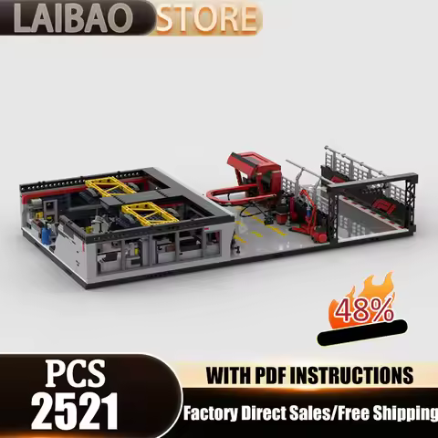 Champion Speed Cars Moc Building Blocks F1 Speed Pit Display Technology Bricks Christmas Assembly St