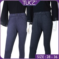 TUCZ KNITTED STRETCH SLIM FIT LONG PANTS R3892# SIZE : 28-36