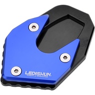 Motorcycle Kickstand Pad Side Stand Foot Extension Enlarger Plate Support Compatible with Suzuki Gix