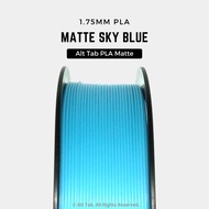 (Local Stock) Matte Sky Blue PLA Filament Matte Series 1.75mm 1kg 3D Printer/Printing Alt Tab BAMBU 
