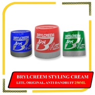 BRYLCREEM Styling Cream Lite,Original, Anti Dandruff, 250ml
