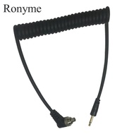[Ronyme] 2.5mm to Male Sync Cable with Screw Studio Lightinging - Spring Cord 1.28ft (30-100cm)