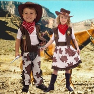 Cowgirl and Cowboy Set Costume for kids