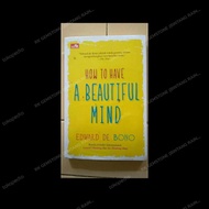 Buku How To Have A Beautiful Mind Edward De Bono