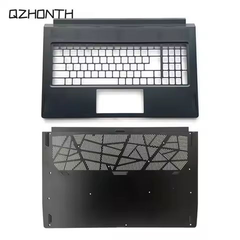 New For MSI GS76 Stealth 11UE 11UH MS-17M1 Palmrest Upper Case / Bottom Case Base Cover 17.3"