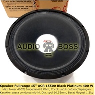 Speaker ACR 15 Inch 15 Black Platinum Series - Speaker 15 ACR 15 Hitam