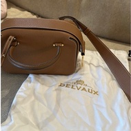 Delvaux Coolbox mini 棕/焦糖色 二手