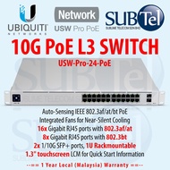 Ubiquiti USW-PRO-24-POE 10G POE Switch 24 port USW GEN2 RJ45 SFP SFP+ 802.3af 802.3at POE+ 802.3bt P