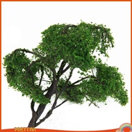 [PrettyiaSG] 4.72Inch Elm Tree Model Toy 1/75 Layout for Roadway Scenery Landscape Build 12cm