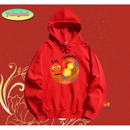 Chinese New Year hoodies, cute family hoodies, plump hoodies, 2025 New Year hoodies, 100% pure cotto