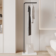 Indoor Storage Household Iron Modern Cream Living Room Room Simple Coat Rack Hanger Clothes Rack Duc