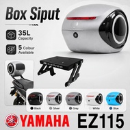 Combo Set Monorack LIPAT Rapido YAMAHA EZ115 Top Box Alien ABS Tail Box Siput 35L Accessories EZ 115