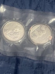 2012 2013 熊貓 銀幣 1oz silver 650 each panda 