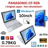 0.80KG PANASONIC MINI TABLE WINDOW 11 PRO FULL HD TOUCHSCREEN INTEL CORE I5-7TH 8GB RAM 256GB SSD SL