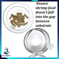 SL Aqua Glass Shrimp Food Feeding Dish Tray