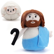 Deaboat Jesus Stuffed Doll Jesus Plush Doll Toy Christ Religious Toys God plushie Toy Savior God Plu