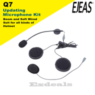 Ejeas Q7 3.5mm Jack 2 in 1 Microphone Speaker Headset earphone for ejeas E 6 Q7 Motorcycle Bluetooth
