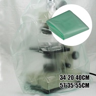 Microscope Dust Cover Plastic Moistureproof Cover 34x20x40CM / 57x35x55CM