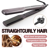 Keratin Ceramic Hair Straightener 2-in-1 Flat Iron & Curler Korean Styling Tool 2-Pin Plug Malaysia 
