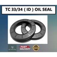 NBR TC 33/34 (ID) OIL SEAL (TC 33/34 X 50/52/62/70 X 6/7/10)