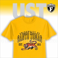 FANATICO UST Tiger Yellow Shirt UST SANTO TOMAS Shirt UST Thomasian Shirt