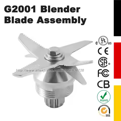 G2001 / G1100 / G5500 / G7400 / G7500 / G7600 / G7700 Blender Blade Assembly , Blender knife