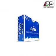 (ฟรีจัดส่ง)LINK CAT6 UTP Cable(สายแลน) ขนาด 305M/100M รุ่น US-9106OUT-1 Outdoor-APP Solution