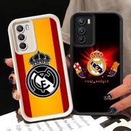 BI97 Real M-Madrid Casing for OPPO A94 A16 A16s A55 A54S A74 White Black