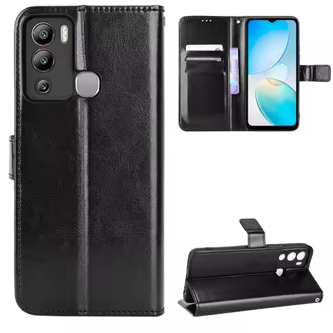 Flip Case For Infinix Hot 12i Case Wallet Magnetic Luxury Leather Cover For Infinix Hot 12i 12 i X66