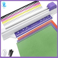Hand Push Binder 30 Hole Binder Machine Coil Binder Home Desktop Binder Puncher for A4 A5 A6 A7 B5-B
